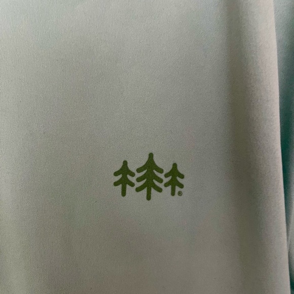 Tripping Men's Green Solar Shield Performance Hoodie - Picture 5 of 7